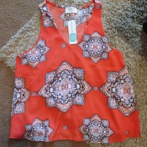 Everly Carrie split back top from stitchfix